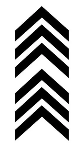 Водонепроницаемые временные фальшивые татуировки наклейки крутая Черная стрела геометрический Тотем уникальный дизайн боди-арт инструменты для макияжа - Цвет: SF3527