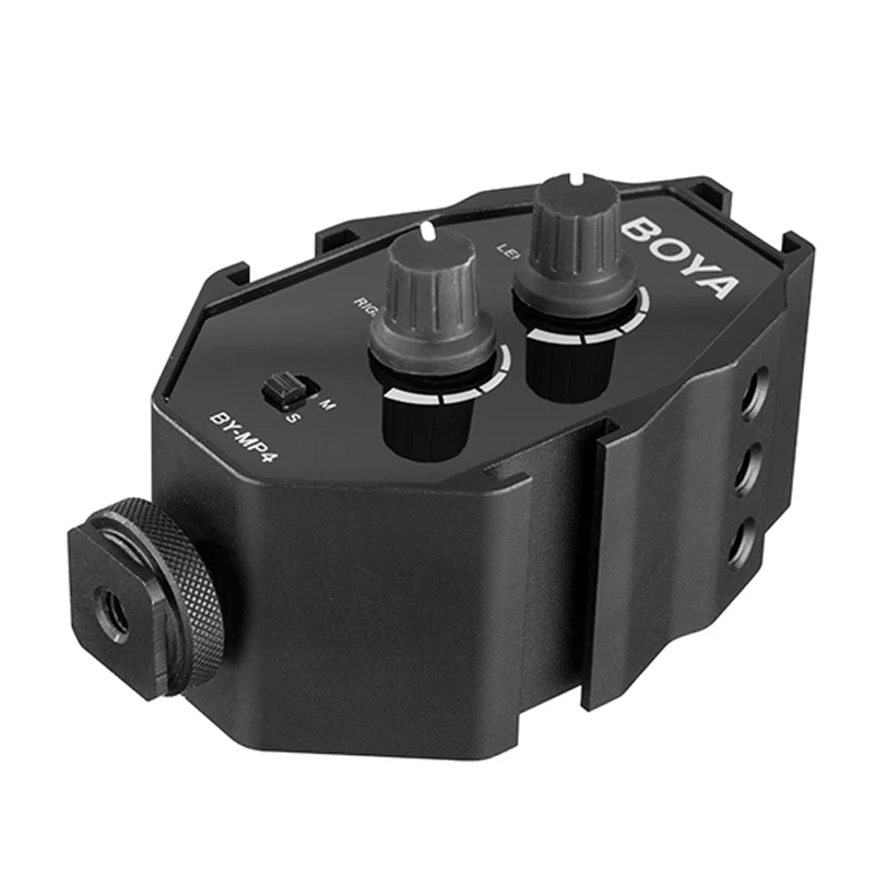 BOYA 3,5 мм аудио адаптер для смартфона цифровой зеркальной камеры Canon Nikon DSLR Камера видеокамера 2-х канальный подойдет как для повседневной носки, так стерео Вход 3,5 мм 1/" стерео Выход