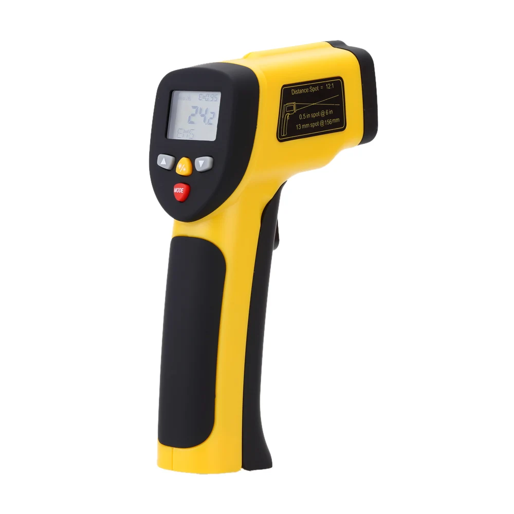 Termometro Digital Dual Laser LCD Display IR Infrared Thermometer 50
