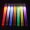 Creative 1 Pair LED Lightsaber Chopsticks Light Up Durable Lightweight Kitchen Dinning Room Party Portable Food Safe Tableware ► Photo 2/6