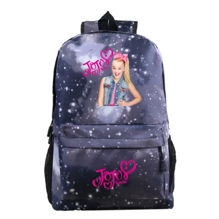 picture color Высокое качество Jojo Siwa рюкзак для детей мальчиков и девочек подростков рюкзак популярная школьная модная сумка для школы - Цвет: picture color