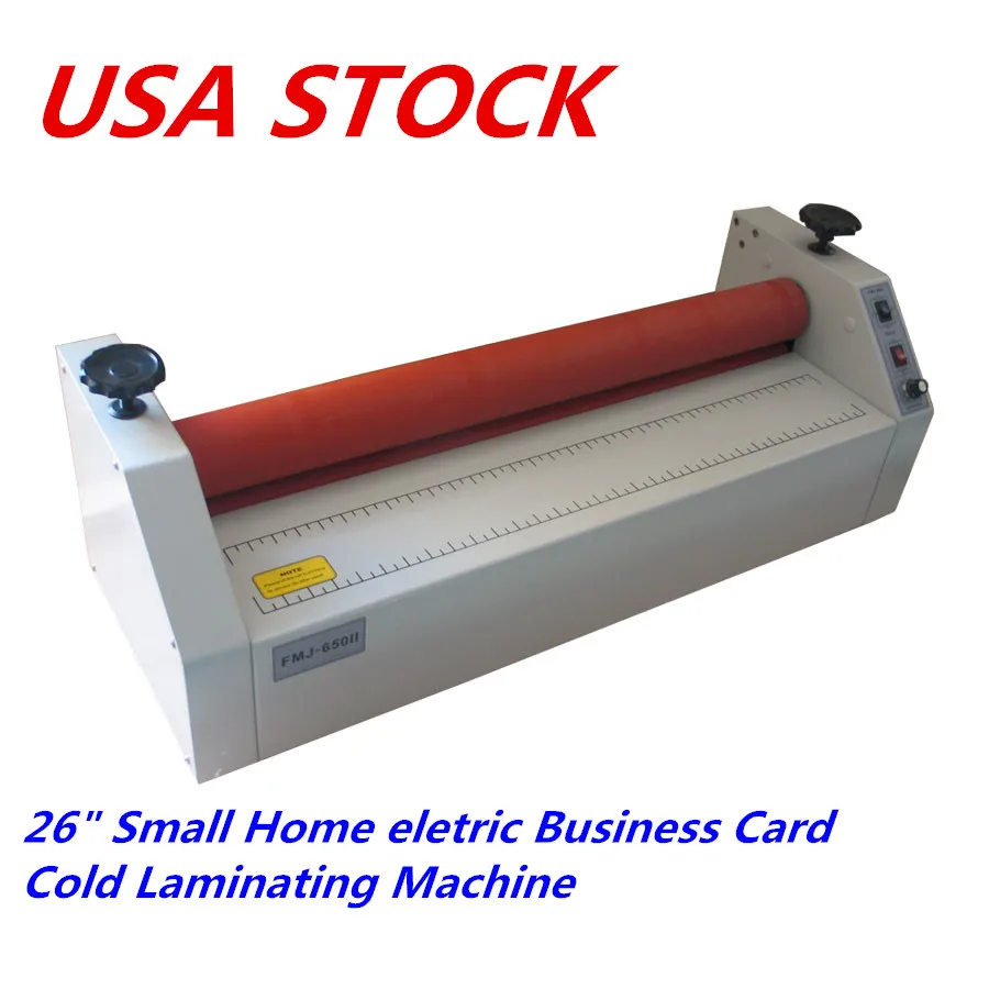 US STOCK Ving 26" Small Home eletric Business Card Cold Laminating