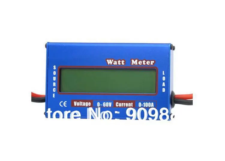 Фирменная Новинка Цифровой ЖК-дисплей 60 V/100A Ватт метр RC Напряжение Батарея баланс Мощность анализатор 0,01 точность оригинальные