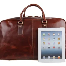 Отличный Винтаж Crazy Horse кожа; модная обувь унисекс; простой дизайн большой вместительности косметичка для путешествий, командировок вещевой мешок 7156LB