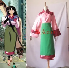 InuYasha Sango Kimono Anime Cosplay Costume