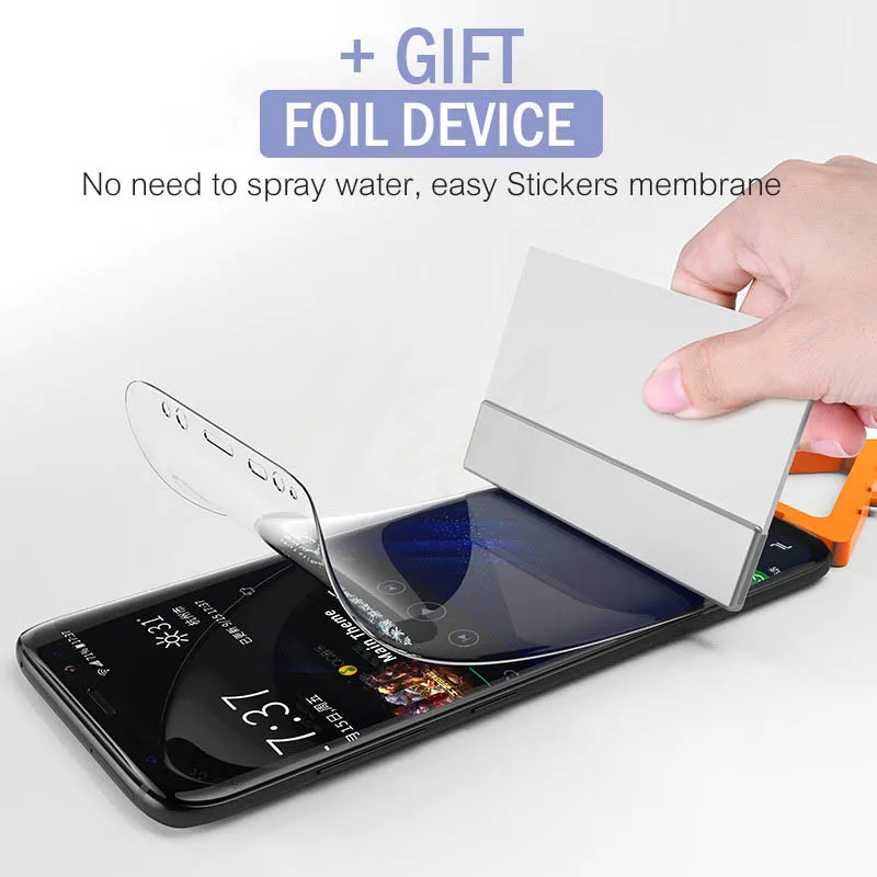 

Full Cover Soft Hydrogel Film For Samsung Galaxy Note 9 8 S9 S8 A8 Plus Screen Protector For Samsung 10 S9 S8 Plus Lite A9 Star