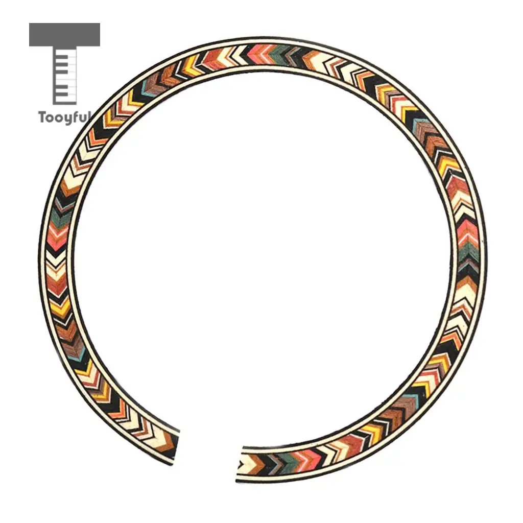 Tooyful  B-77 Soundhole Decal Sticker Acoustic Guitar Decoration Replacement