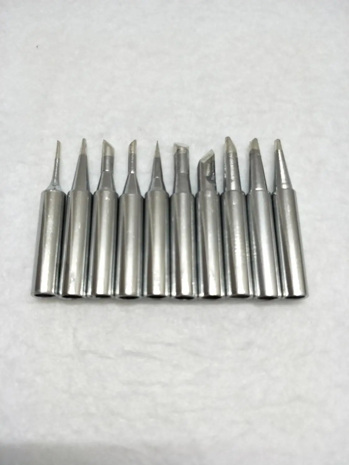 10 X бессвинцовый паяльник наконечник 900M T для hakko 933.376.907.913.951 898D 852D + atten quick Lukey