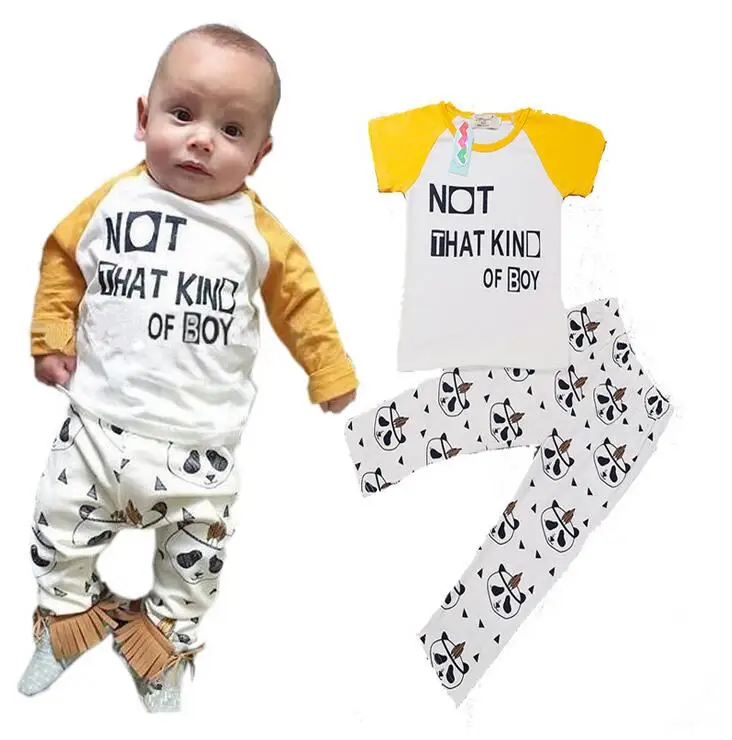 baby boy fashion autumn clothes set ins brand top quality boy cotton