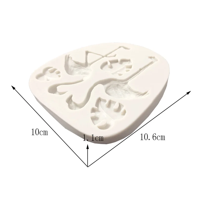 Aouke-Tortoise-Leaf-Flamingo-Decorating-Molds-Cake-Silicone-Mold-Sugarpaste-Candy-Chocolate-Gumpaste-Clay-Mould-K121 (2)