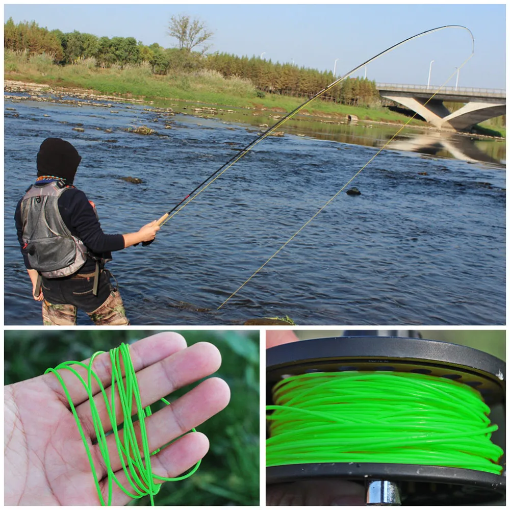FreeFisher Fly леска основной линии плавающий Вес вперед WF-5F WF-6F WF-7F WF-8F 100FT