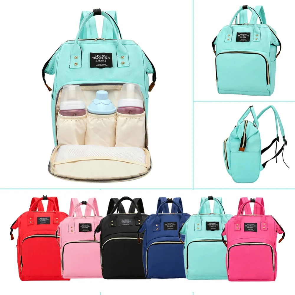 Fashion Mummy Backpacks Polyester Backpacks for Mom Maternity Nappy Bag