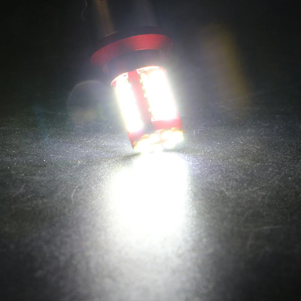 4 10 50Pcs/лот P21W 1156 BA15S 1157 BAY15D 3014 57 SMD RV Кемпер Canbus Error Free фонари заднего хода ДРЛ