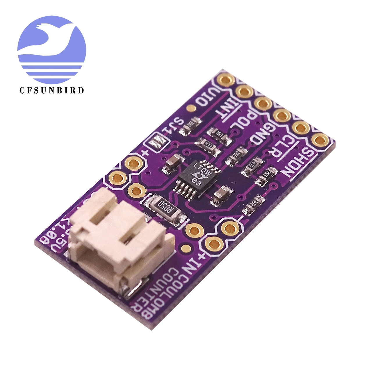5 pz/lotto Intelligente Elettronica LTC4150 Coulomb Contatore violenza Modulo di rilevamento Sensore di rilevamento della corrente di carica della batteria