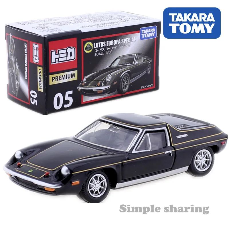 Takara Tomy Tomica премиум серии HONDA NISSAN TOYOTA Mitsubishi лотоса Cadillac Fiat Lexus 1: 64 Автомобили Diecast игрушки - Цвет: TP.05 Lotus
