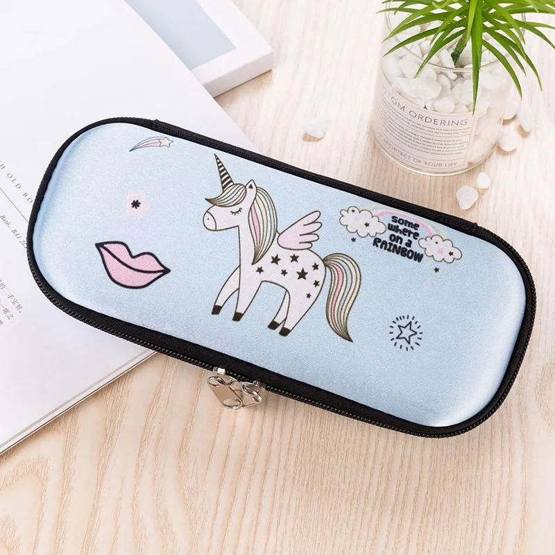 Пенал EVA Pencilcase школьная коробка Lapices Unicorn Kawaii Lapiceras Estuche Escolares Чехлы Trousse Scolaire