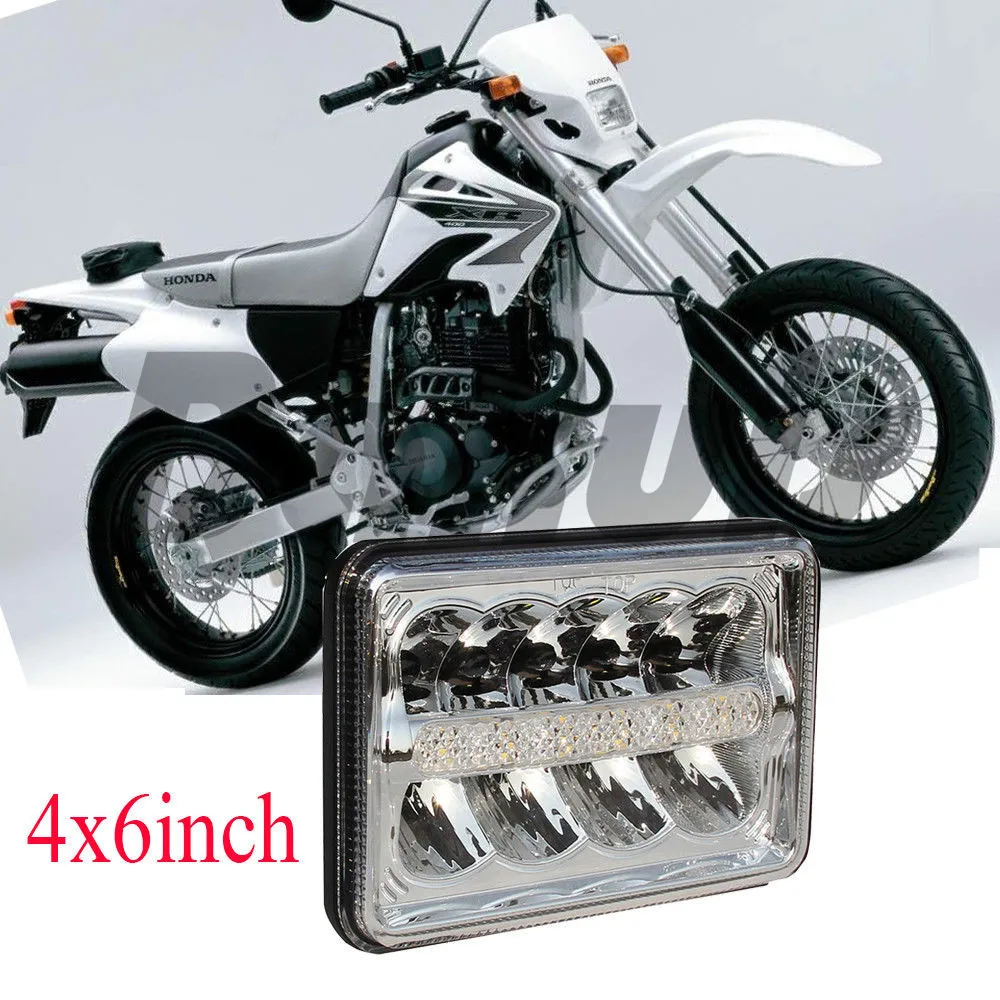 1 шт. 4x6 &quotСветодиодный точечный лампы фар для Honda XR250 XR400 XR650 Suzuki DRZ|Фара авто в