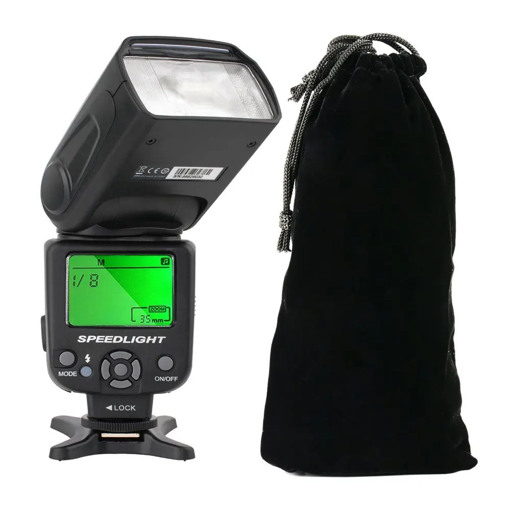 

Zomei Wireless Reference 430 Flash Speedlite Speedlight for Camera DSLR LCD Screen With Storage Bag