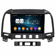 4 Гб+ 64 Гб PX5 " Android 9,0 автомобильный DVD gps ГЛОНАСС головное устройство для hyundai Santa Fe 2006-2012 RDS радио Bluetooth wifi зеркало-ссылка