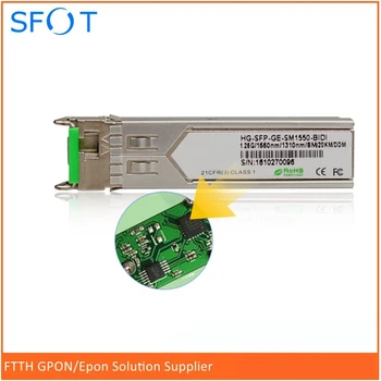 

SFP module 1.25G single mode single fiber 20km LC port apply to switch