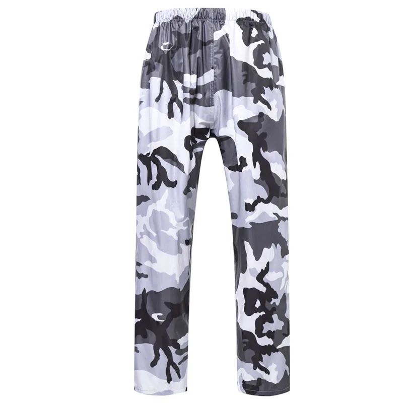 Cena Dla dorosłych kamuflaż płaszcz nieprzemakalny kombinezon nieprzepuszczalna kobiet mężczyzn z kapturem motocykl Poncho motocykl odzież przeciwdeszczowa M 3XL piesze wycieczki wędkowanie deszcz biegów