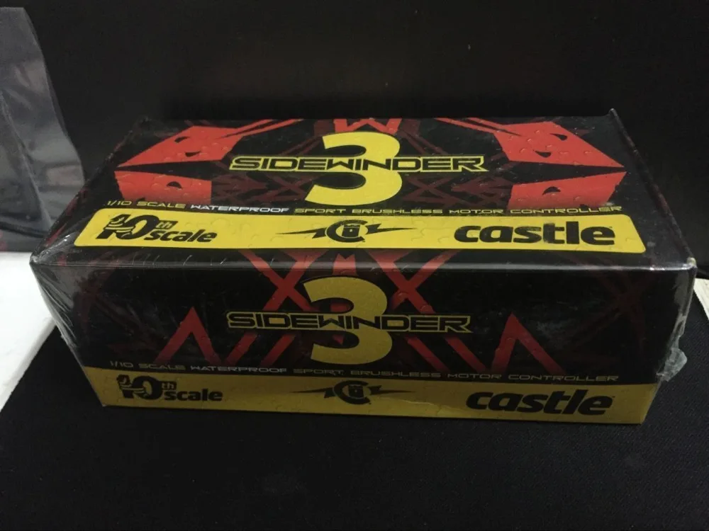 Замок творений 1/10 Sidewinder 3 водонепроницаемый ESC 010 0115 00 ESC|waterproof esc|castle creationsesc waterproof |