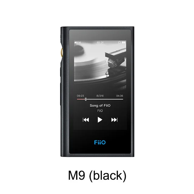 FiiO M9 HIFI AK4490EN* 2 Сбалансированный wifi USB DAC DSD Портативный Аудио MP3 плеер с высоким разрешением Bluetooth LDAC APTX FLAC - Цвет: M9 Black