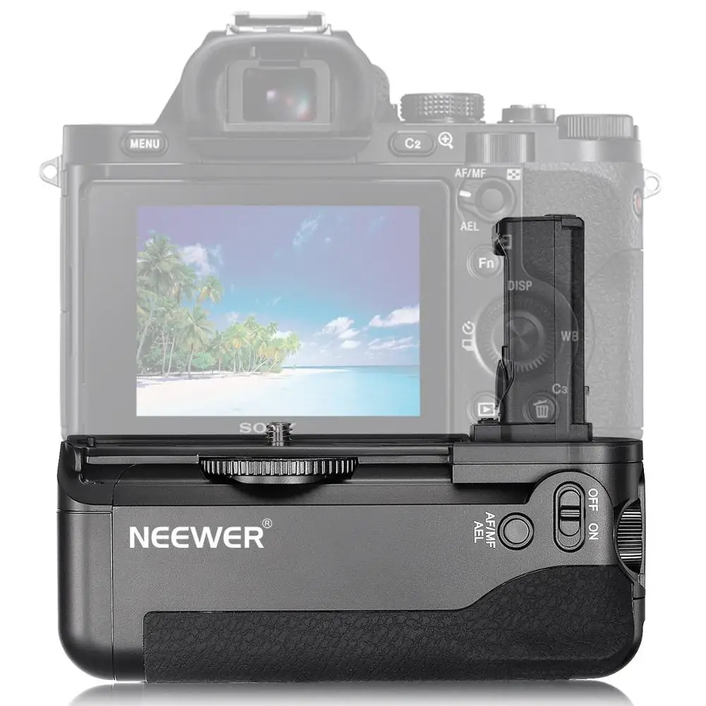 Вертикальный батарейный блок Neewer (замена для фотоаппарата) Sony Alpha A7 A7R A7S DSLR