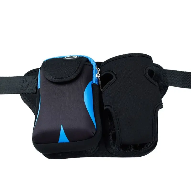 

THINKTHENDO Male Female Running Belt Jogging Cycling Waist Bum Pack Phone Pouch Sports Bag Water Bottle Holder