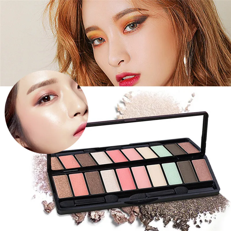 10Colors Matte EyeShadow naked palette Glitter eye shadow Fashion eyeshadow palette MakeUp MakeUp set Korea Cosmetics