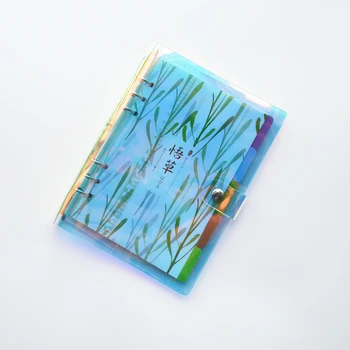 

MaoTu Cute Rainbow Colorful Spiral Notebook A5 A6 160 Pages Blank Ruled Grid Dot Paper Office & School Pads Stationery