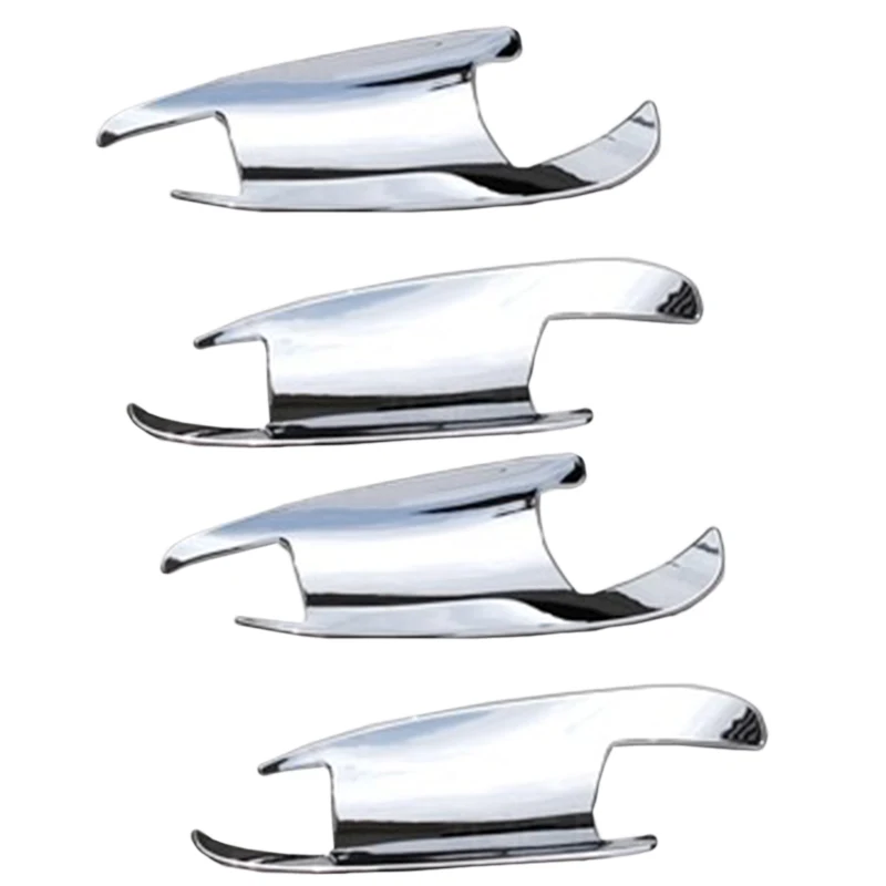 

For Mercedes-Benz C GLK Class W204 Chrome Door Handle Inserts Cup Bowls