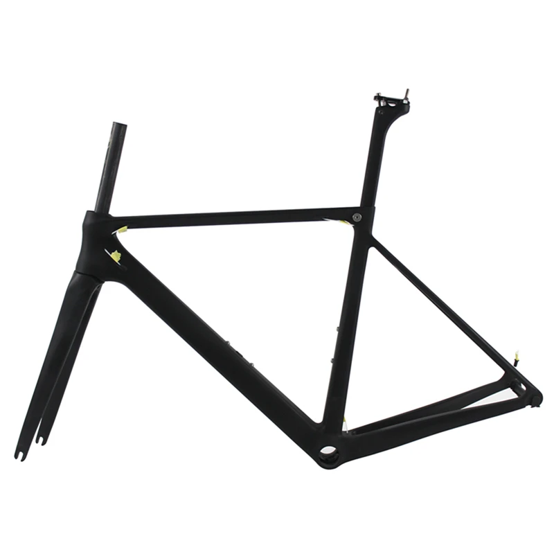 

OEM Free Shipping 48cm 51cm 54cm 56cm 58cm S5 Road bicycle carbon frame ud glossy road carbon frameset bbright Top sales Factory