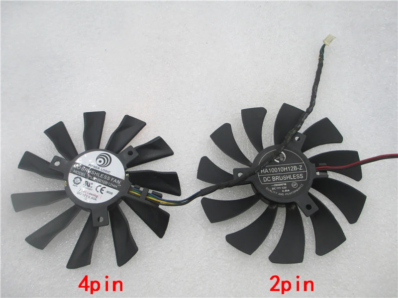 HA10010H12B-Z 12 в 95 мм 40*40*40 2 провода 2Pin для MSI 750TI GTX750TI Вентилятор Охлаждения видеокарты