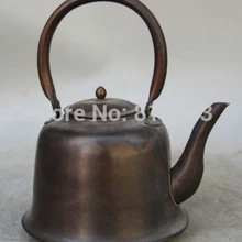 Bi001268 " Китайской династии Бронзовый Народная портативный сосуд для воды чайник Вино Tea Pot Кувшин