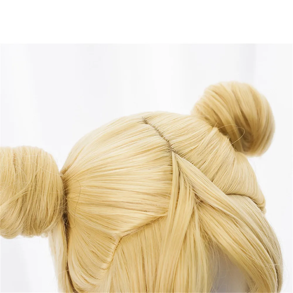Аниме Сейлор Мун двойной хвост косплей парики Usagi Tsukino парик термостойкий синтетический парик Хэллоуин вечерние женские косплей парик
