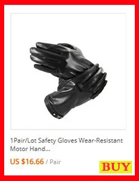 Износостойкость Нескользящая утолщаются защитные перчатки огнеупорные перчатки 3 м светоотражающий ремешок огнестойкие перчатки для
