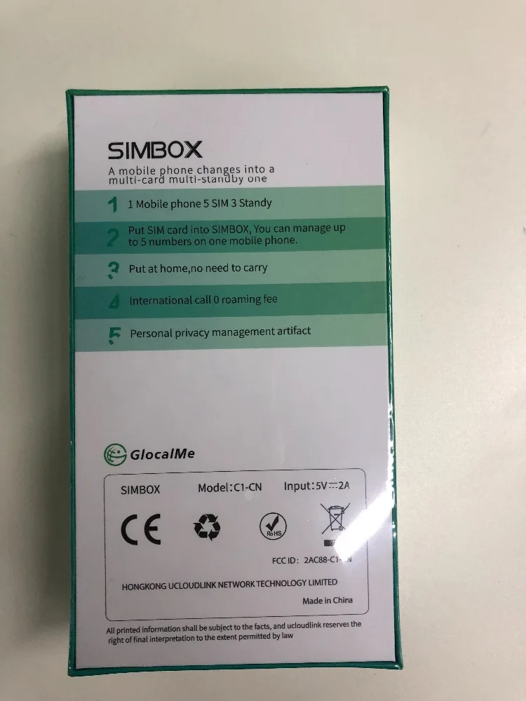 GlocalMe Multi 4 SIM двойной режим ожидания без роуминга 4G SIMBOX SIM удаленный маршрутизатор, нет необходимости носить с собой, работа с WiFi/данными для совершения звонков и SMS