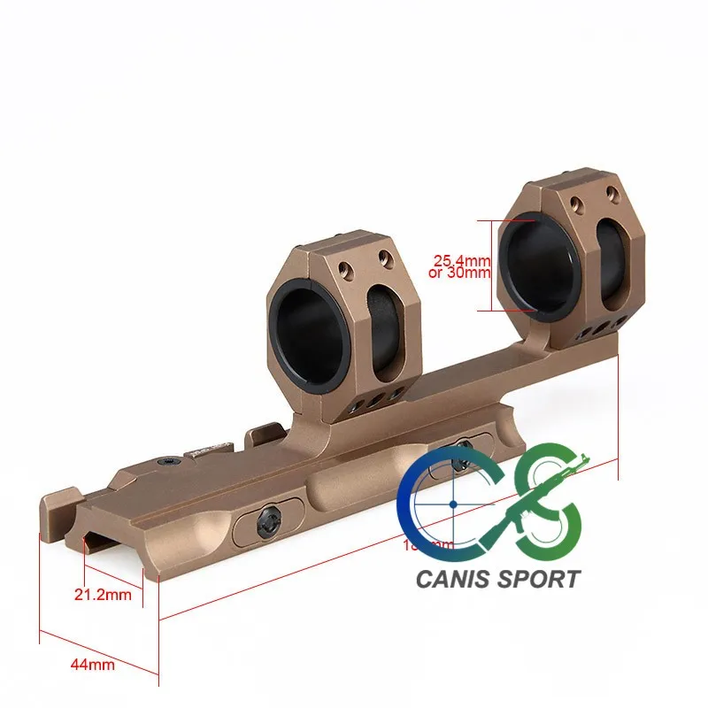 Dobro do Escopo dos Anéis para o Trilho os Escopos do Rifle da Caça de Ppt qd a Montagem 21.2 de Gs24-0133 Montam Acessórios Desmontam Rapidamente mm 25.4-30mm Que 5 Cheap Acessórios e suporte de extensão