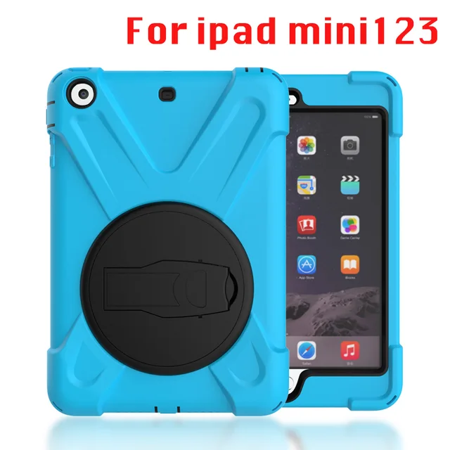 New style Tablet Case For Apple iPad mini 1 2 3,Heavy Duty Shockproof