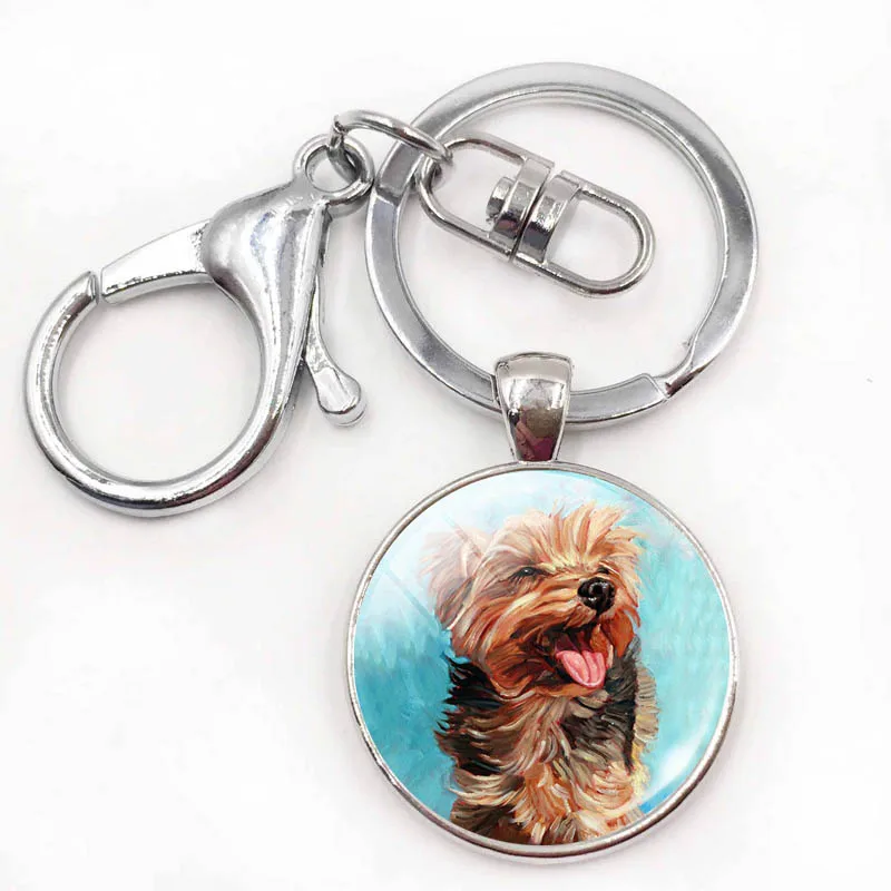 10silver keychain.