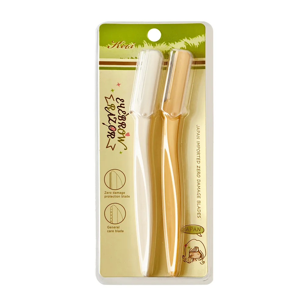Buy 2pcs/set Professional Women Safe Eyebrow Trimmer