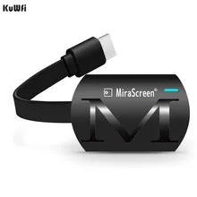 KuWFi ТВ-палка беспроводной WiFi Дисплей MiracastDongle приемник 1080P HD tv Stick Miracast Airplay отзеркаливание DLNA к HDTV проектору