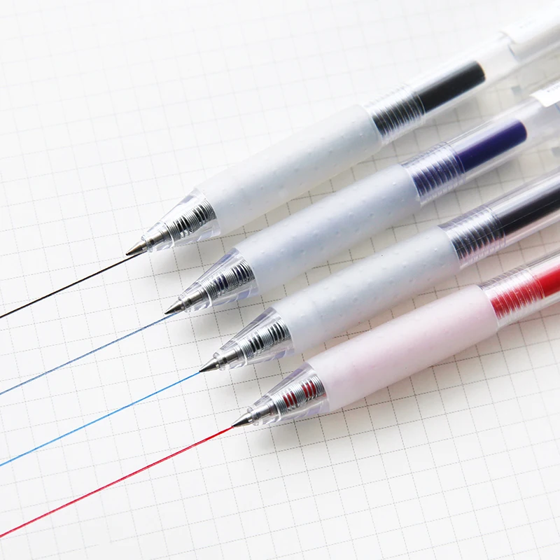 KACO KG ПРОСТАЯ ПРОЗРАЧНАЯ 0,5 мм гелевая ручка Красный Черный Синий ...