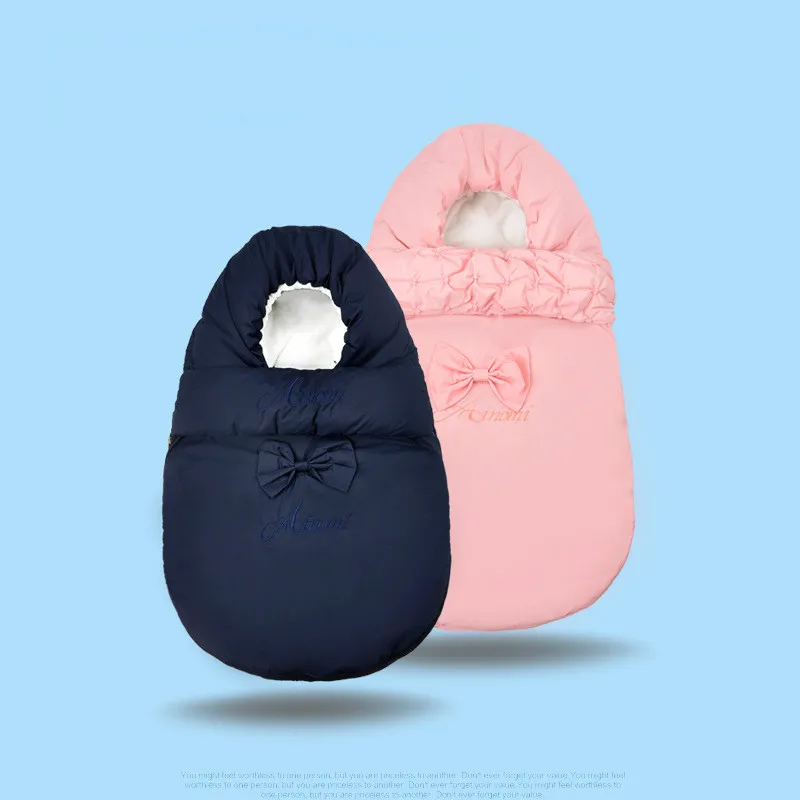 

Baby Sleeping Bag Winter Envelope For Newborns Sleep Thermal Sack Cotton Kids Sleep Sack In The Carriage Strollers