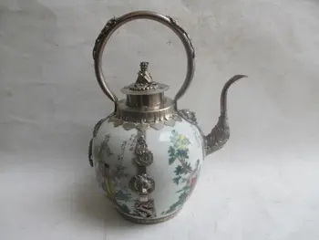 

The four most beautiful women in ancient China silver ceramic glass teapot