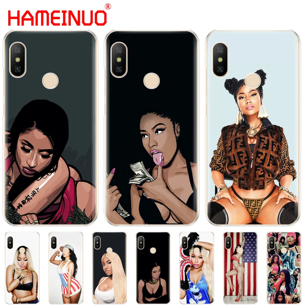 

Cover Case For Xiaomi Mi 8 Se A2 Lite Redmi 6 6a 6 Pro Note 6 PRO Pocophone F1 For Redmi S2 Coque Bag Sexy Nicki Minaj