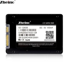 Zheino 2," SATA 128GB 256GB SSD внутренний S3 3D NAND TLC твердотельный накопитель для настольного ноутбука
