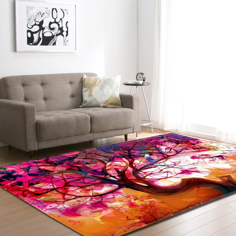 Европейский Стиль Живопись 3D печать Большая ковровая зона ковер прямоугольник современный диван йога одеяло коврик для гостиной украшение для дома