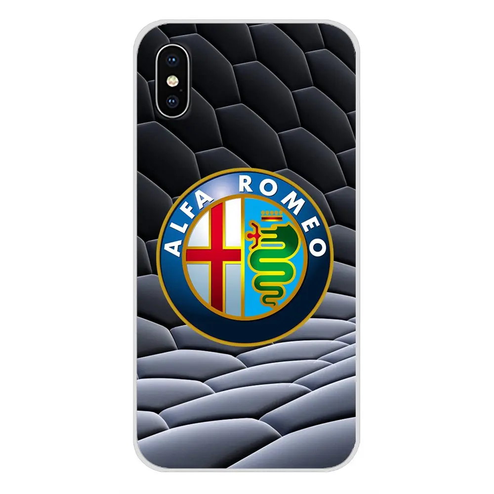 Для Samsung Galaxy A3 A5 A7 J1 J2 J3 J5 J7 2015 2016 2017 аксессуары с логотипом Alfa Romeo чехлы для